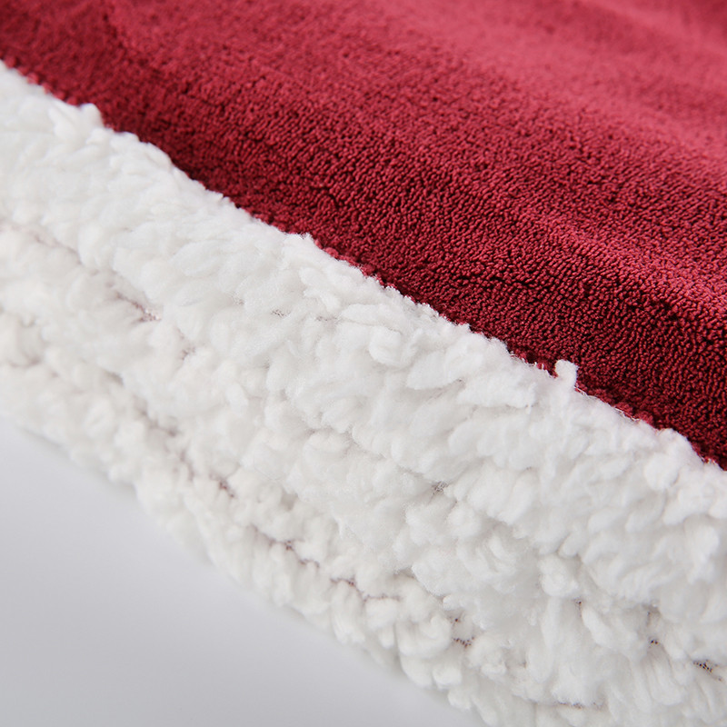 280gsm 100 polyester printed soft feeling Flannel blanket (4)