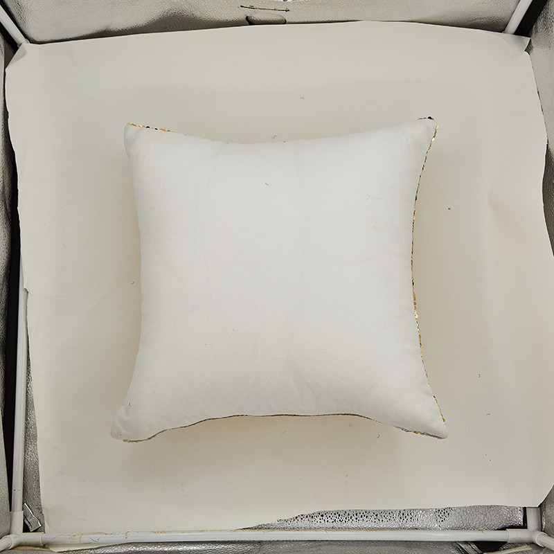 Custom High Quality Reversible Sequins Decorative Cushion Cover Pillowcase (4)